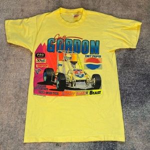 Vintage Race car T shirt size M
